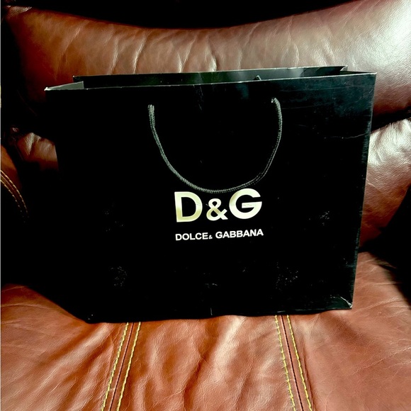 D&G Other - Authentic Dolce & Gabbana Shopping Bag 13" by 11"